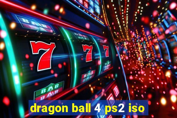 dragon ball 4 ps2 iso